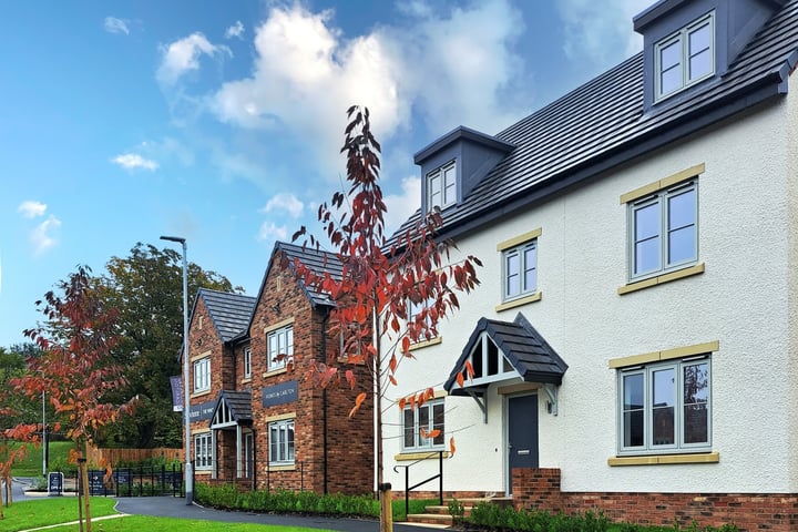 The Winchester Showhome and The Dorchester at Homes by Carlton's new-build development Beauford Park in Witton Gilbert near Durham