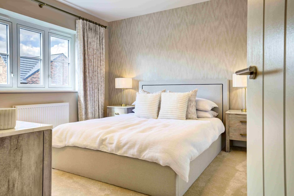 Bedroom In New Home In Witton Gilbert Near Durham