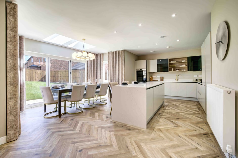 Kitchen Diner In New Home In Witton Gilbert Near Durham
