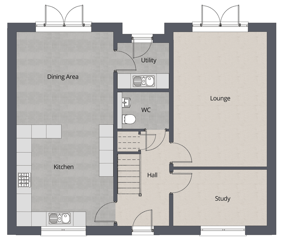 Guildford GF – No Furn
