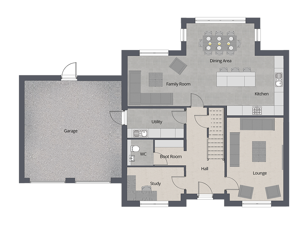Westbury – GF Floor Plan