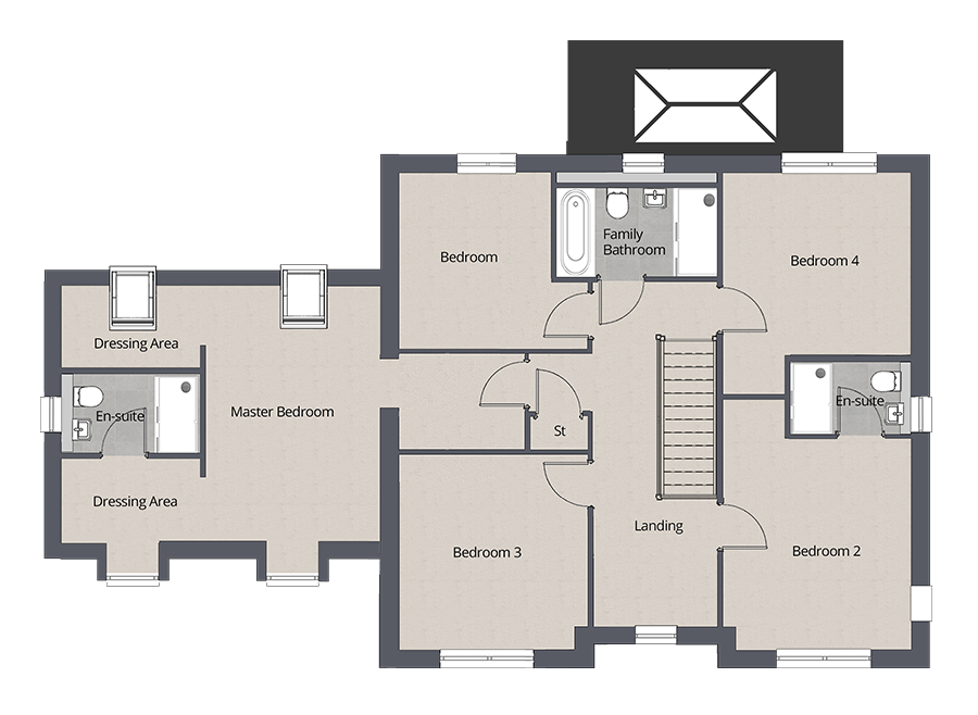 Westbury No Furn – FF Floor Plan