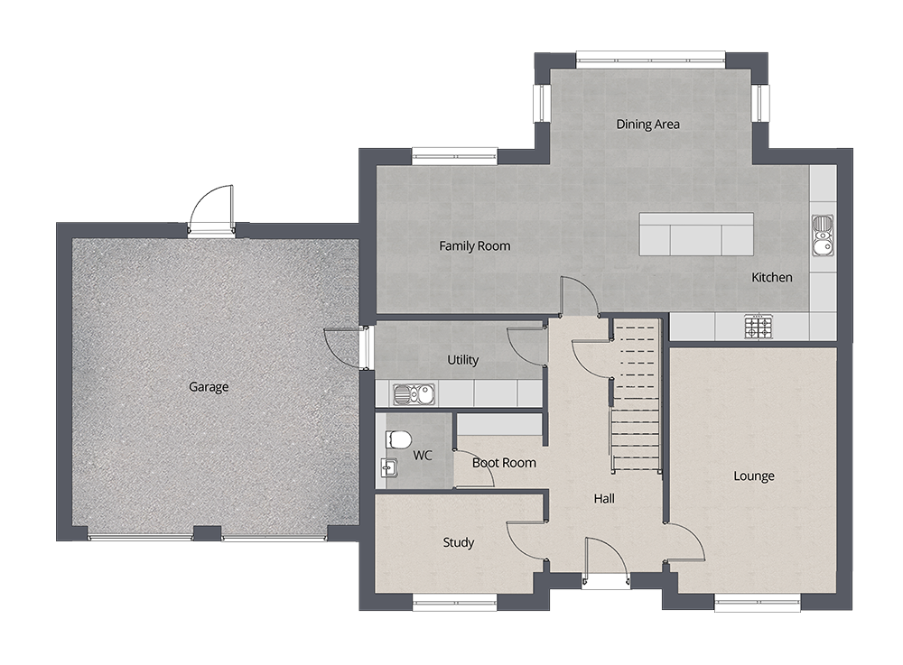Westbury No Furn – GF Floor Plan