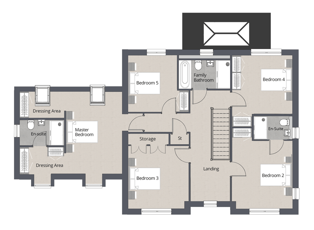 Winchester – FF Floor Plan