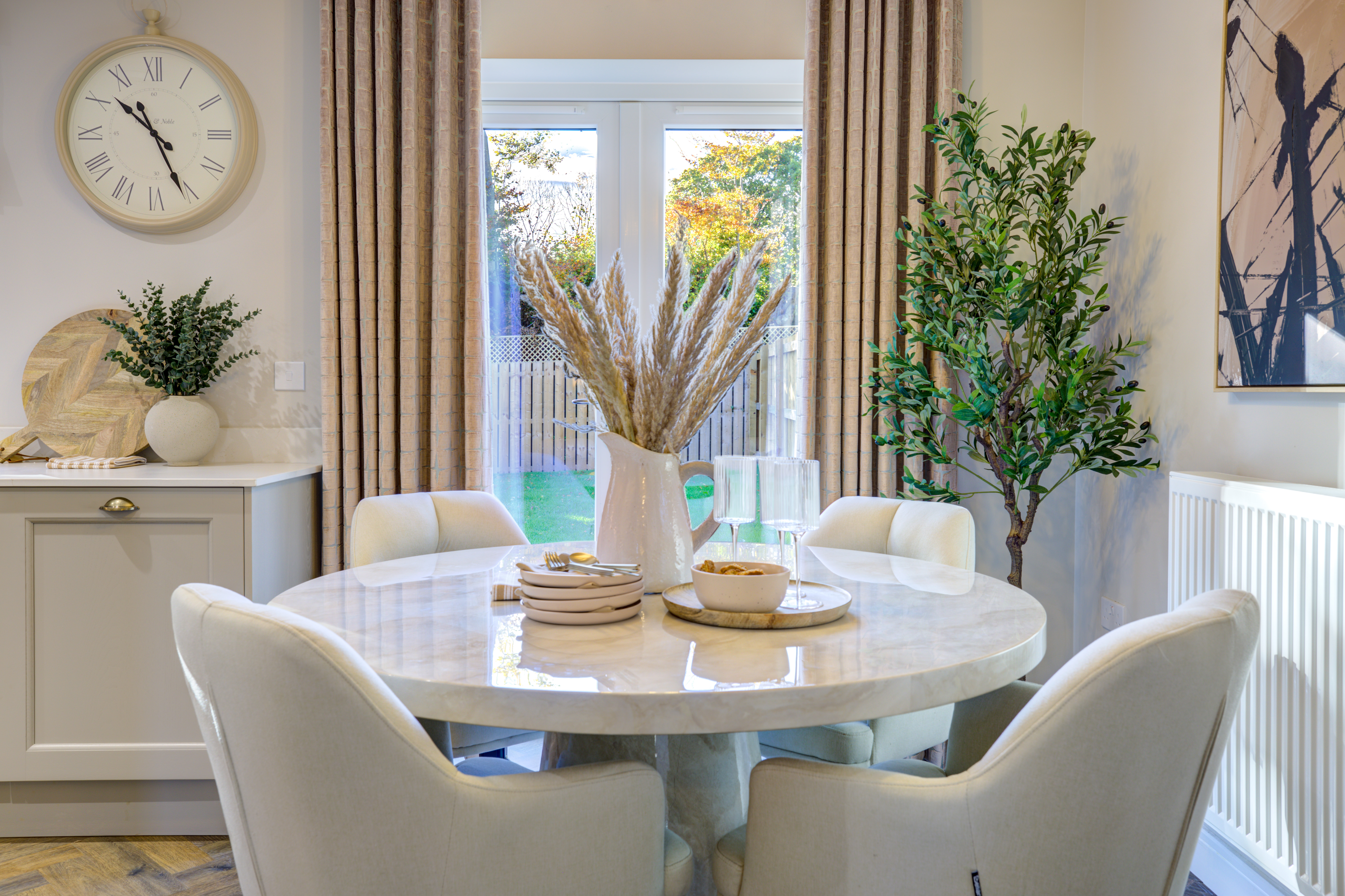 Kitchen/diner in The Richmond Showhome at Homes by Carlton's new-build development Woodberry Park in Staindrop