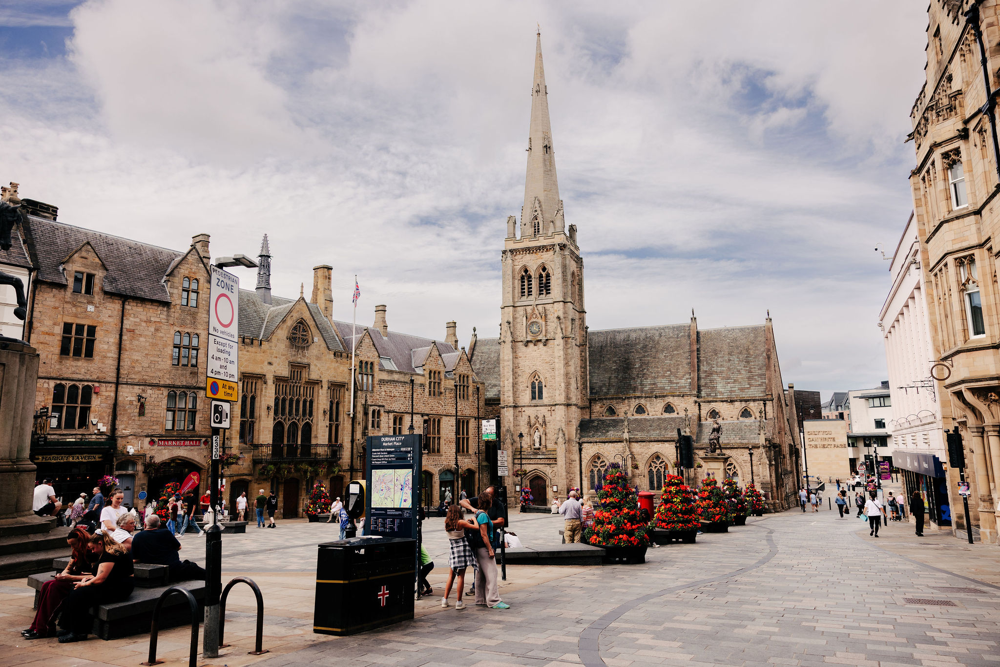 Durham Market Place near Beauford Park in Witton Gilbert